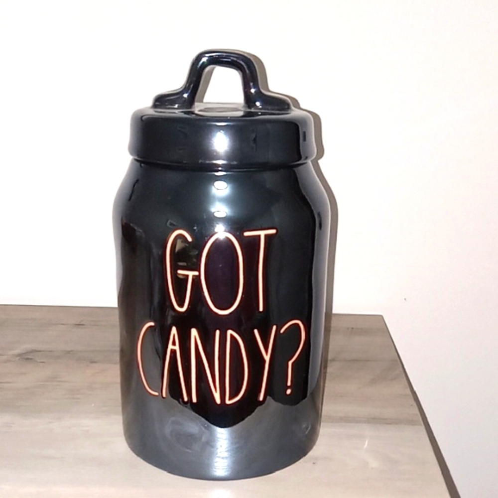 Rae Dunn GOT CANDY ? Canister NWOTS